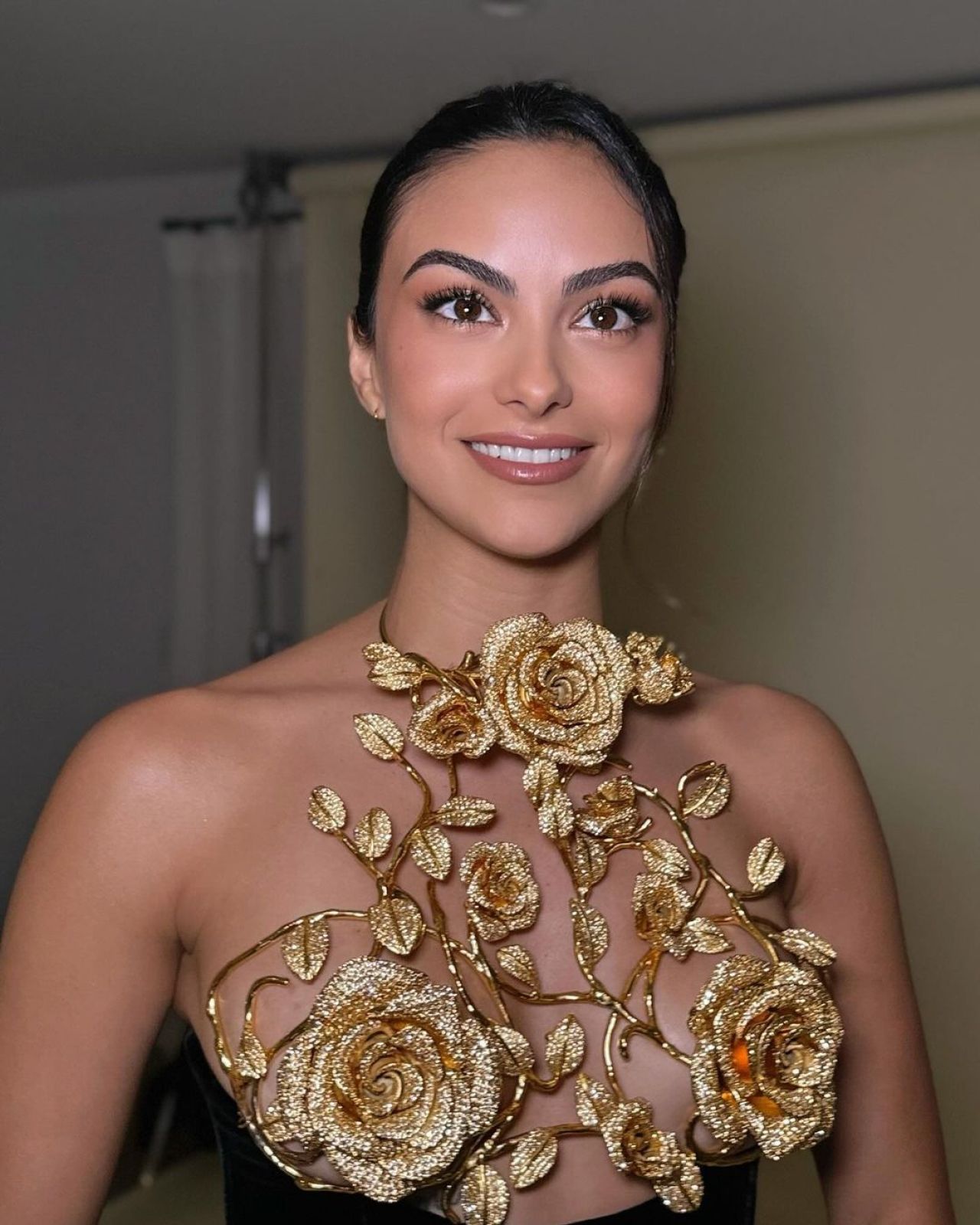 Camila Mendes at Vanity Fair Oscar Party Photoshoot 2024 March2